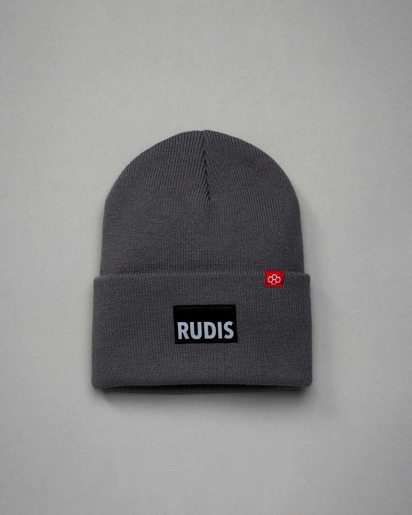 RUDIS RUDIS Wordmark Foldover Beanie - Conquer the Cold with Style