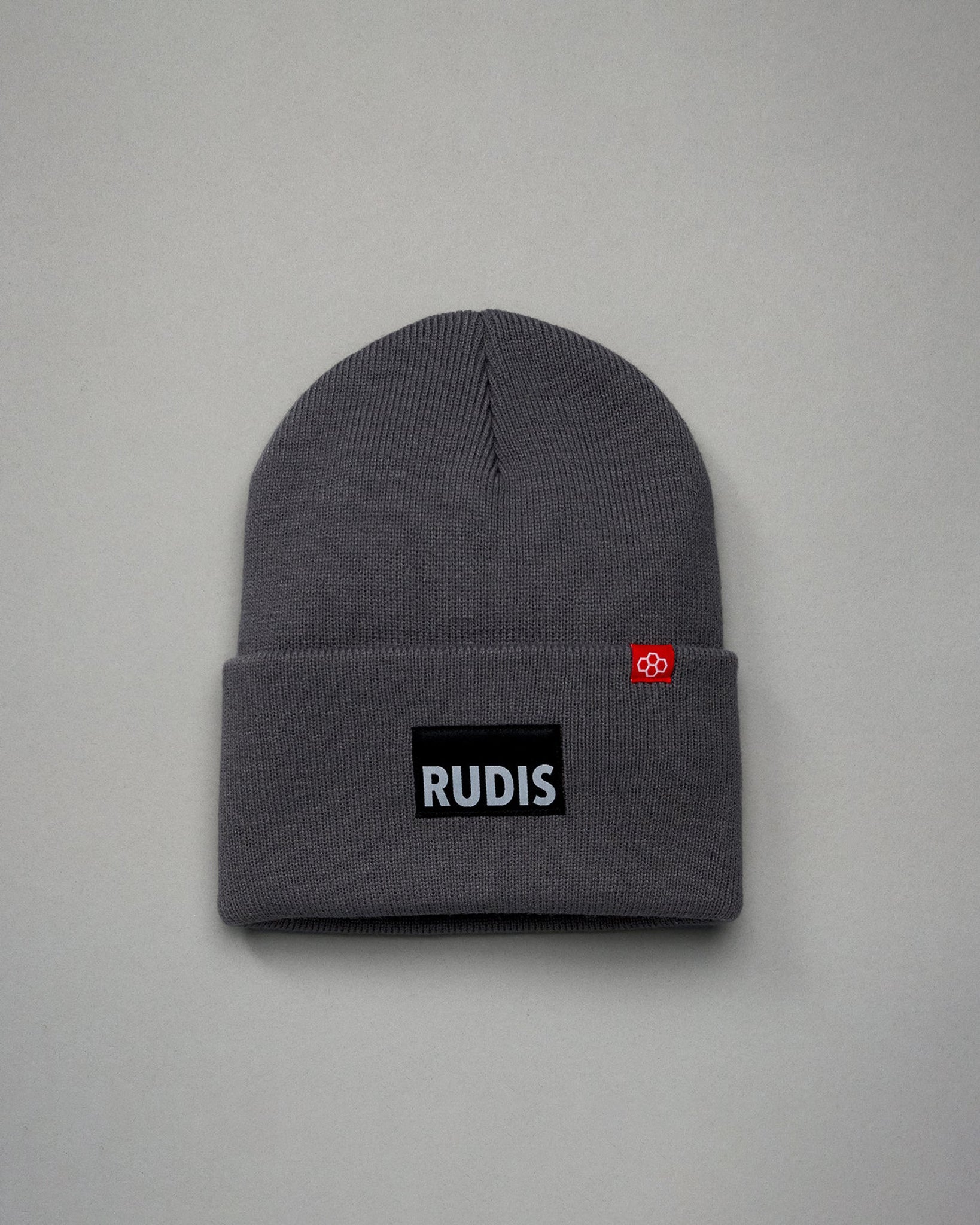 RUDIS RUDIS Wordmark Foldover Beanie - Conquer the Cold with Style