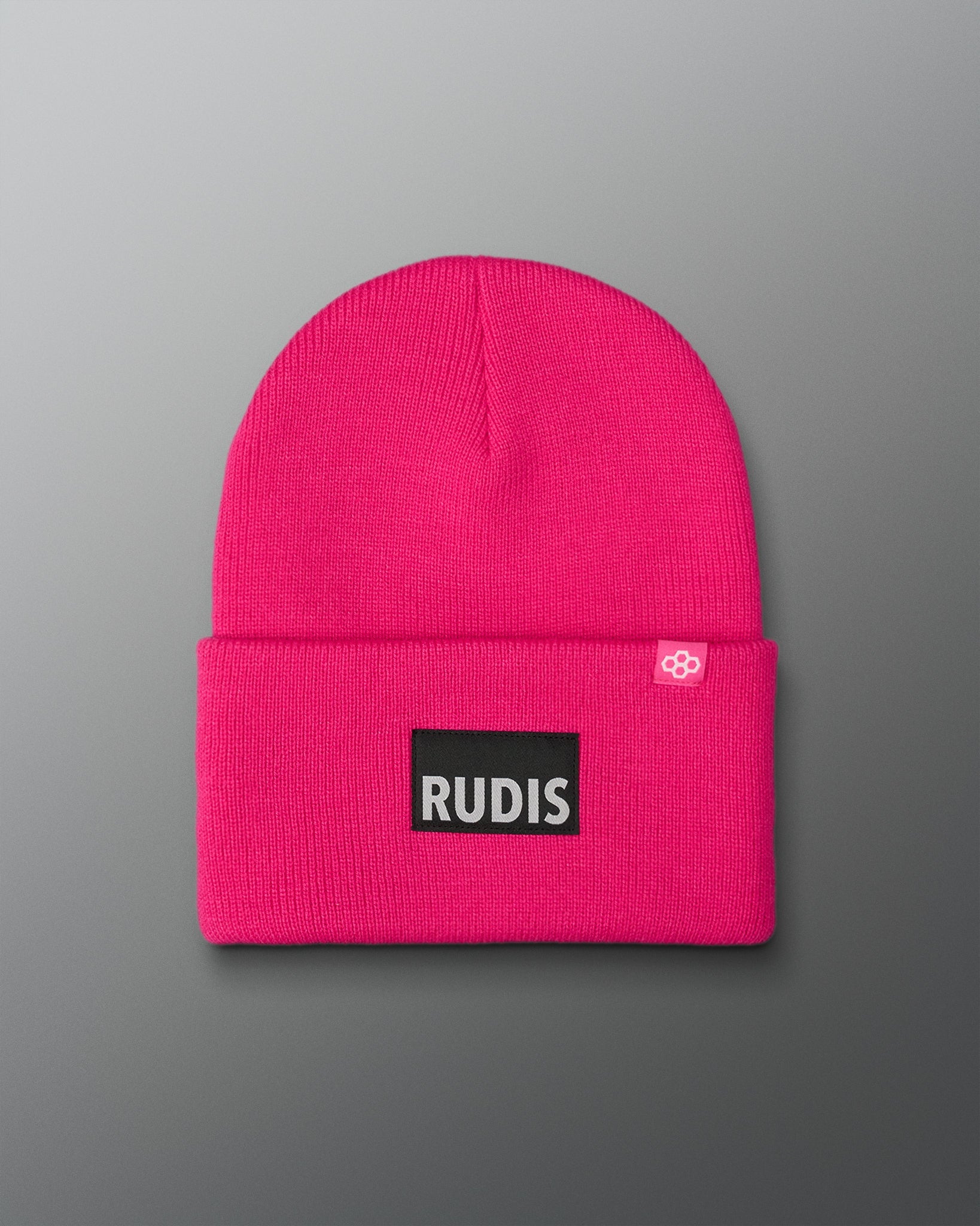 RUDIS RUDIS Wordmark Foldover Beanie - Conquer the Cold with Style