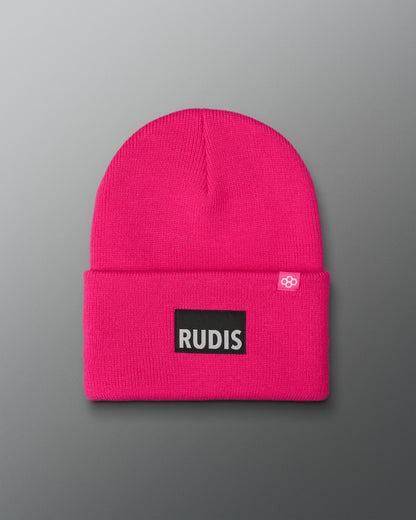RUDIS RUDIS Wordmark Foldover Beanie - Conquer the Cold with Style