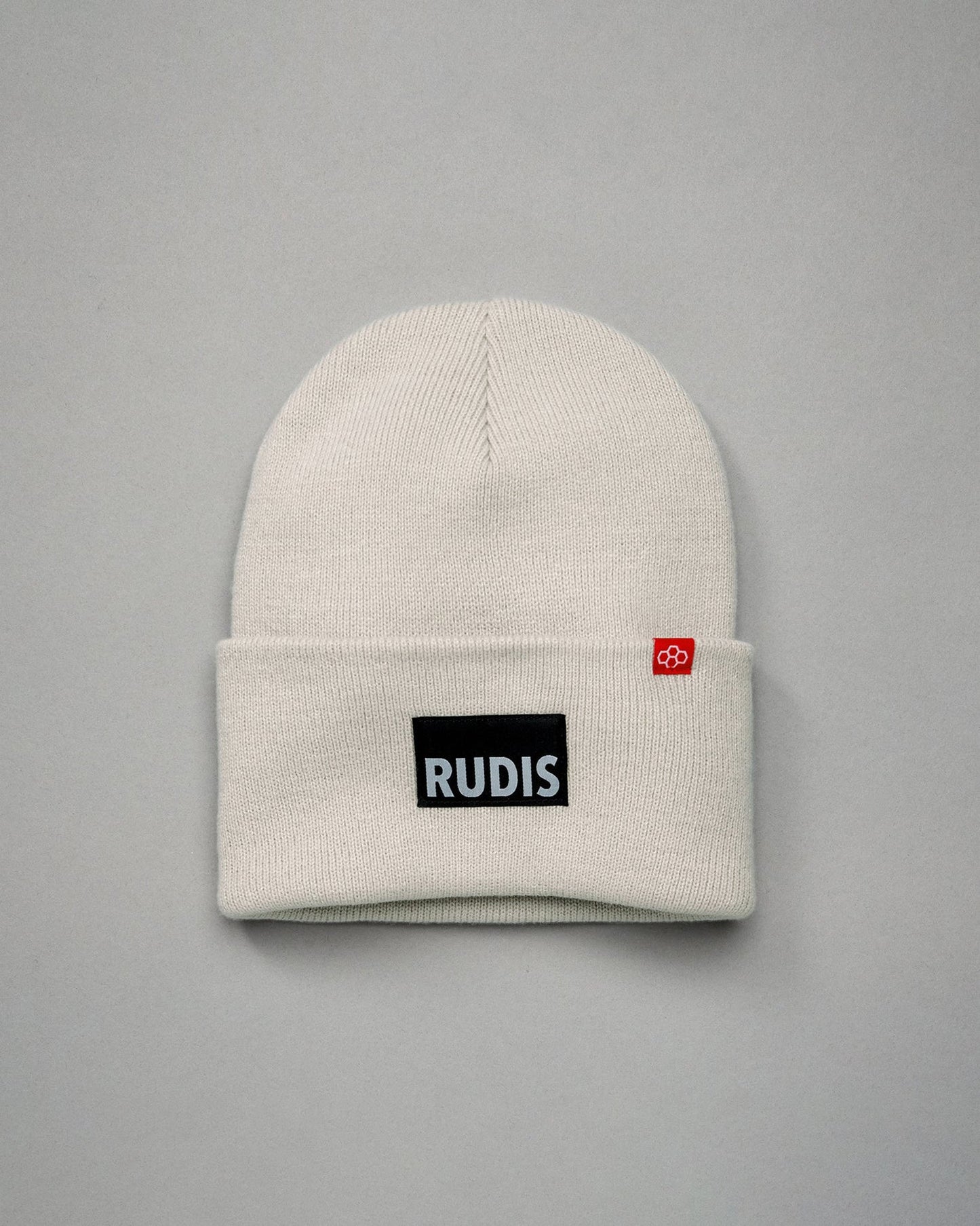 RUDIS RUDIS Wordmark Foldover Beanie - Conquer the Cold with Style