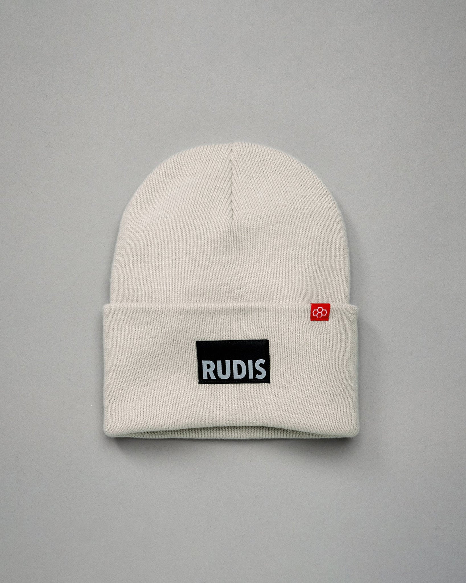 RUDIS RUDIS Wordmark Foldover Beanie - Conquer the Cold with Style