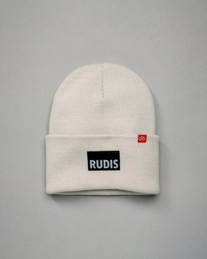 RUDIS RUDIS Wordmark Foldover Beanie - Conquer the Cold with Style