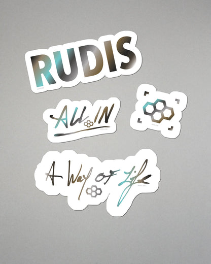 RUDIS RUDIS Metallic Core Sticker Pack