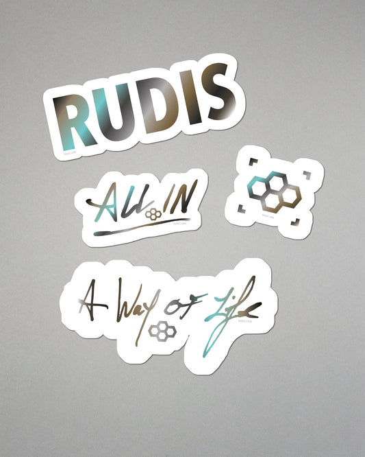 RUDIS RUDIS Metallic Core Sticker Pack