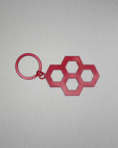 RUDIS RUDIS Hex Diecut Keychain