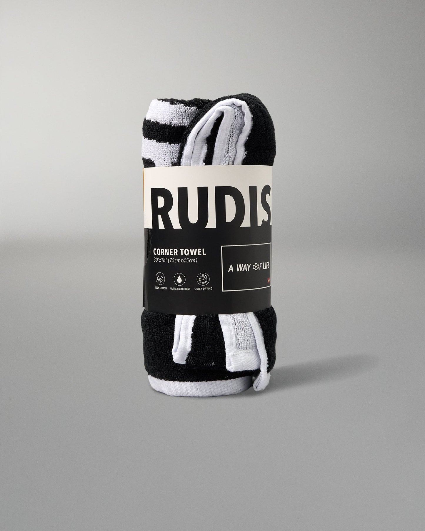 RUDIS MOTTO Corner Towel