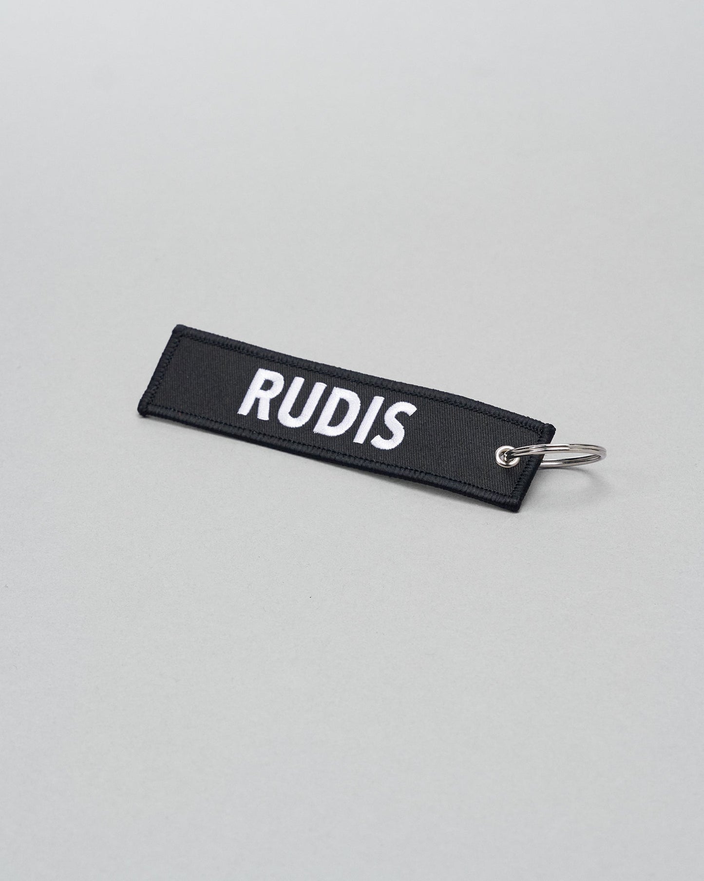 RUDIS RUDIS Motto Woven Keychain