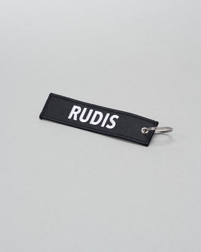RUDIS RUDIS Motto Woven Keychain