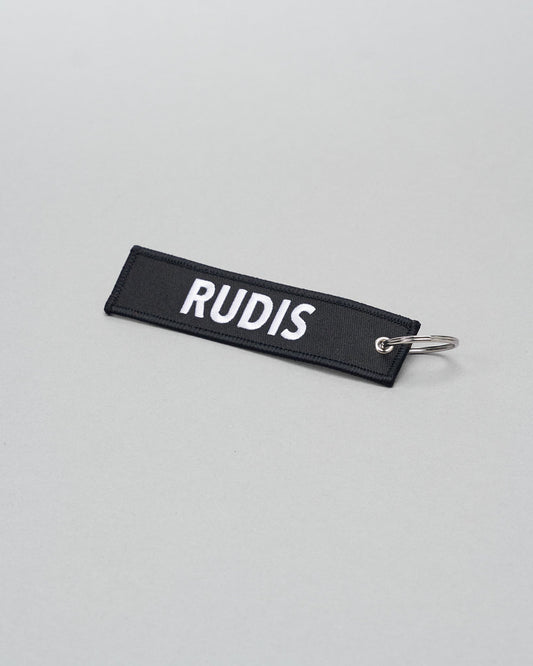 RUDIS RUDIS Motto Woven Keychain