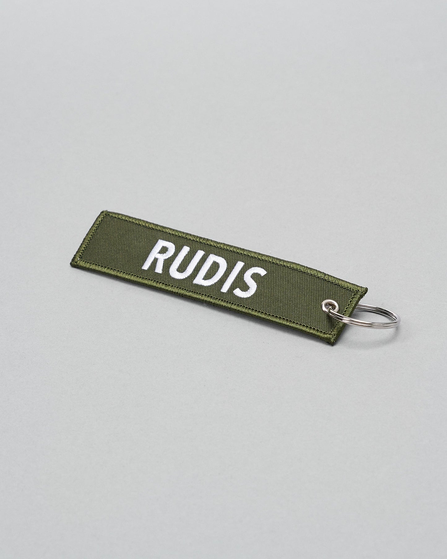 RUDIS RUDIS Motto Woven Keychain