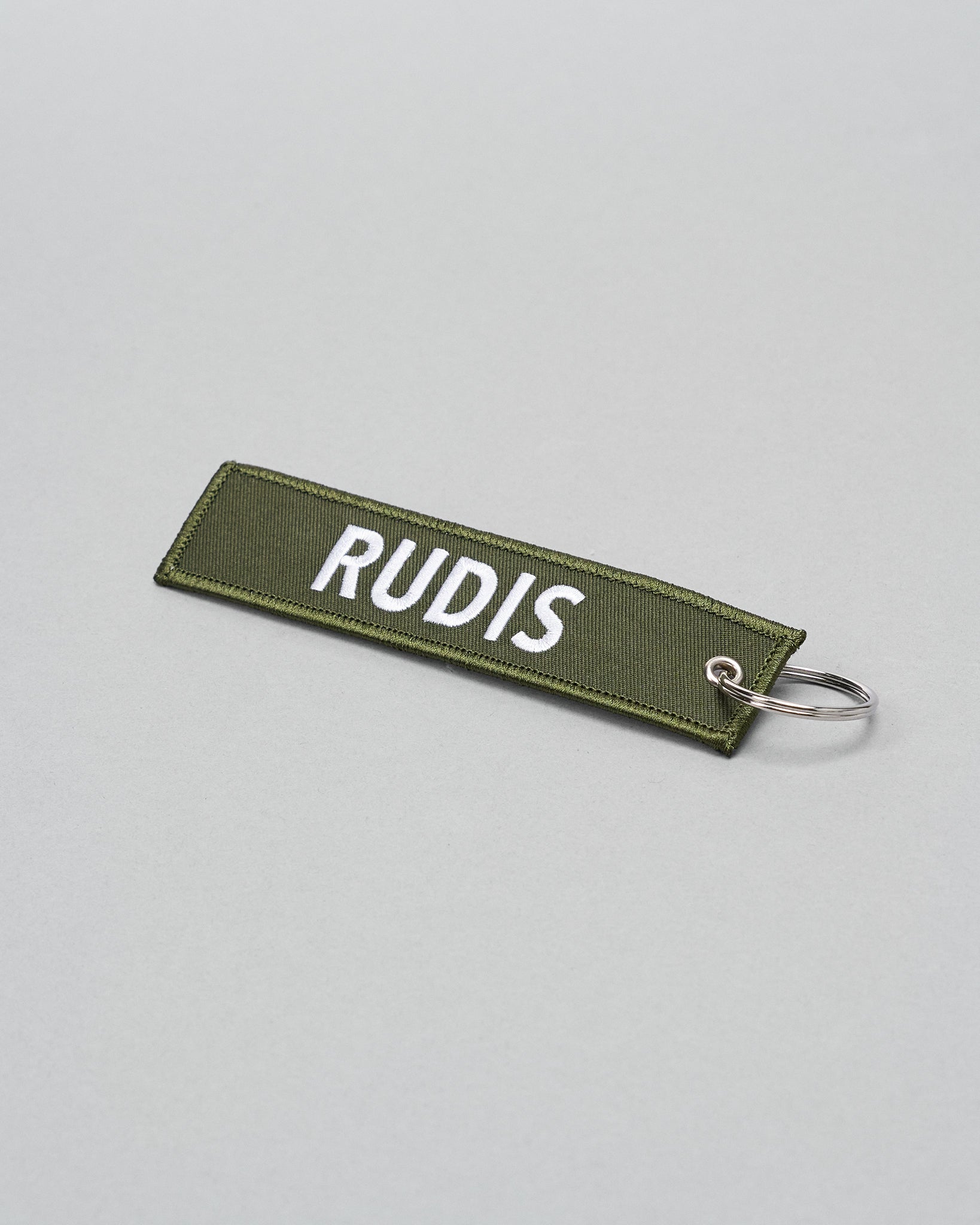 RUDIS RUDIS Motto Woven Keychain