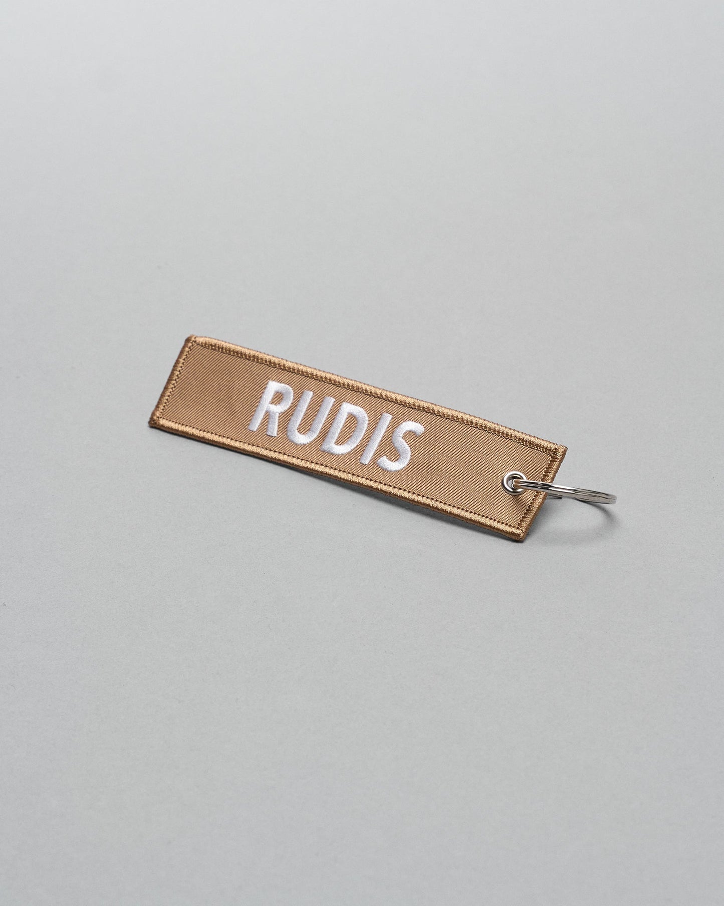 RUDIS RUDIS Motto Woven Keychain