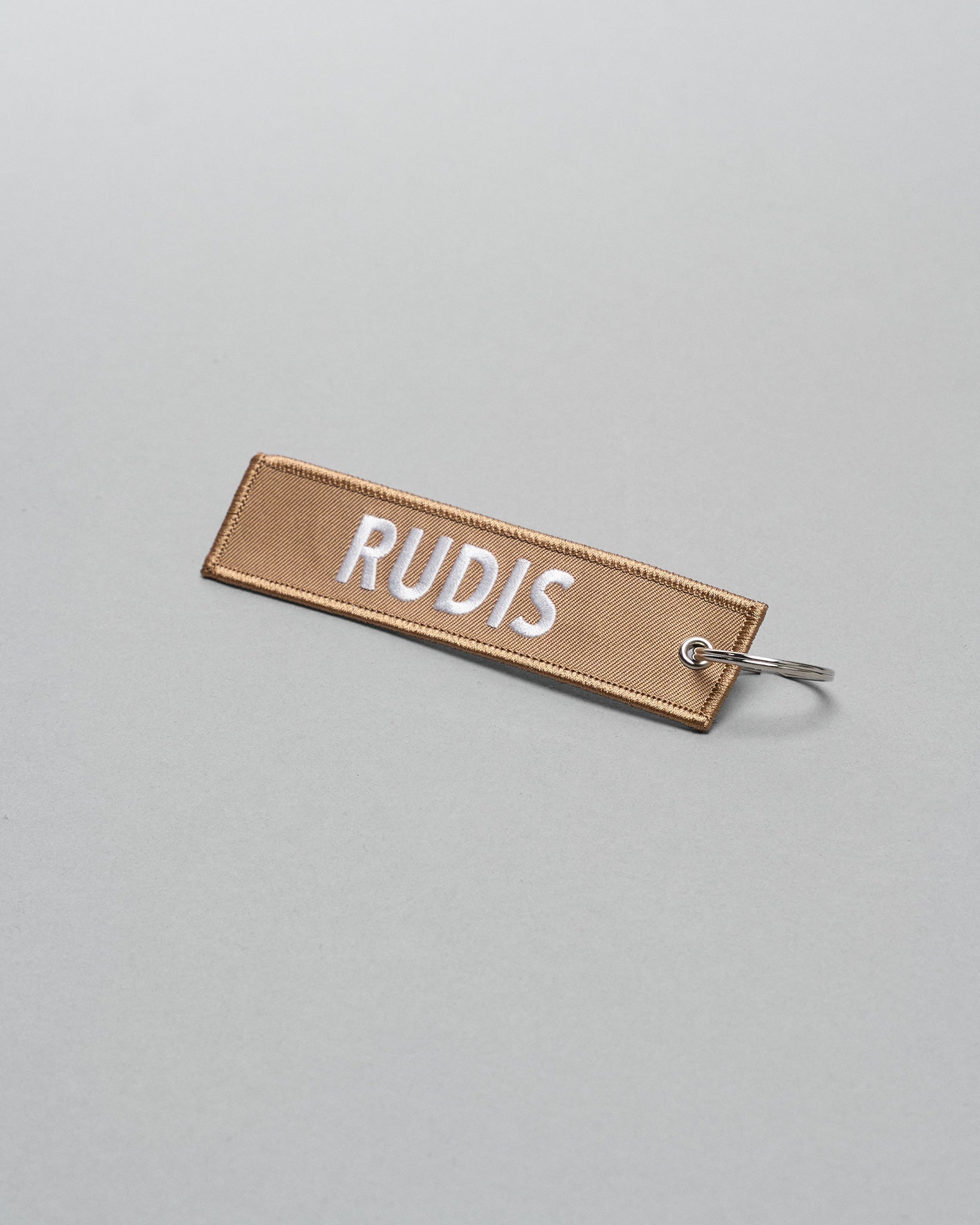 RUDIS RUDIS Motto Woven Keychain