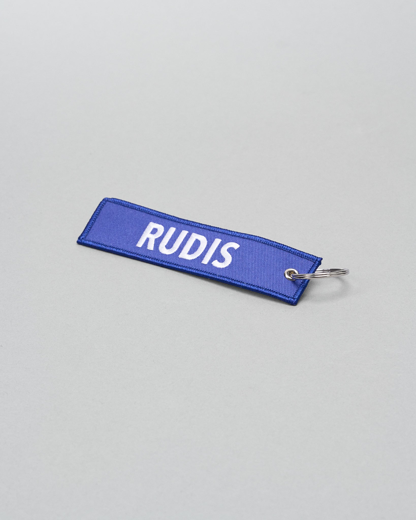 RUDIS RUDIS Motto Woven Keychain