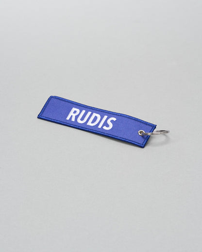 RUDIS RUDIS Motto Woven Keychain