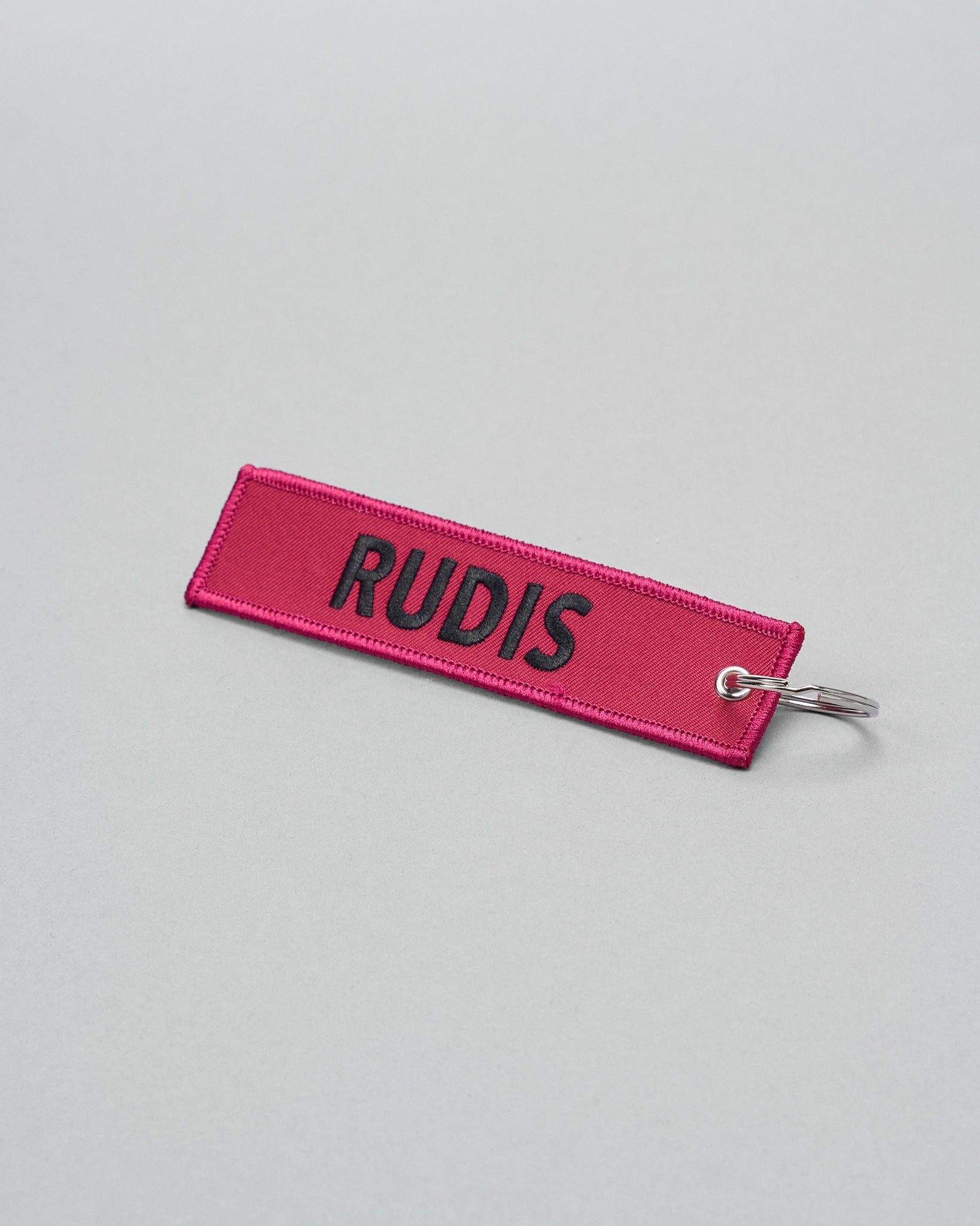 RUDIS RUDIS Motto Woven Keychain