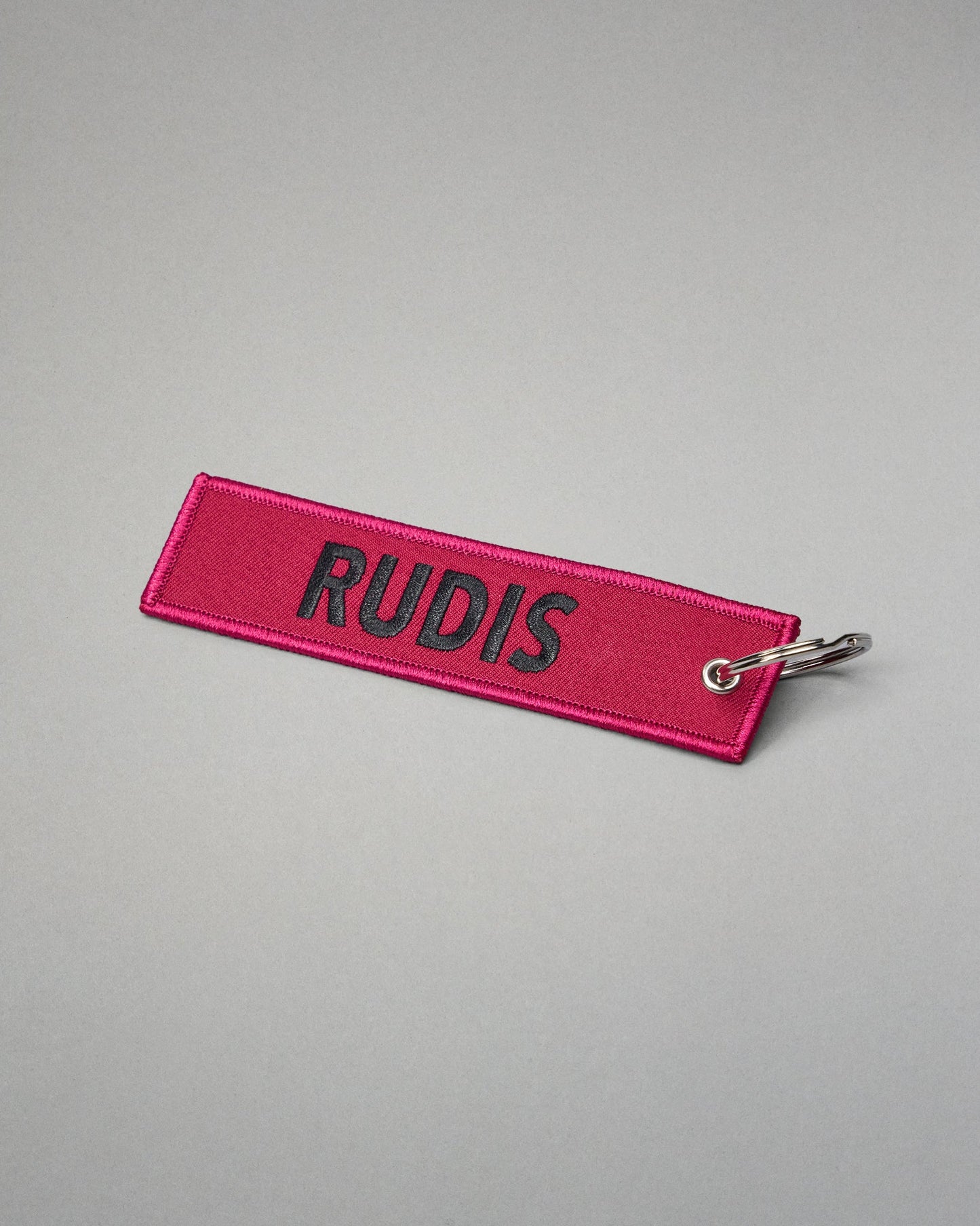 RUDIS RUDIS Motto Woven Keychain