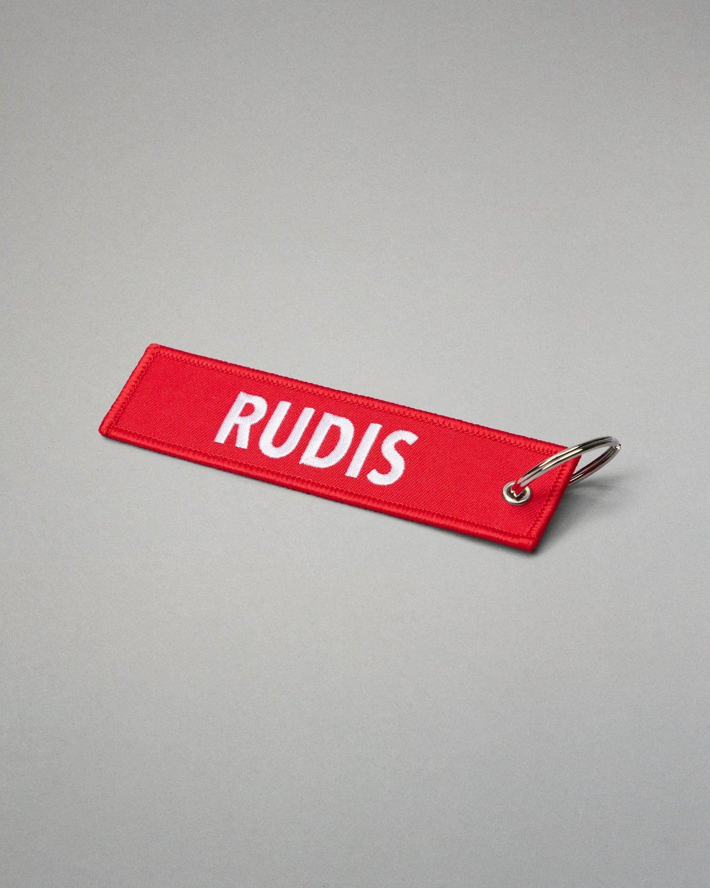 RUDIS RUDIS Motto Woven Keychain