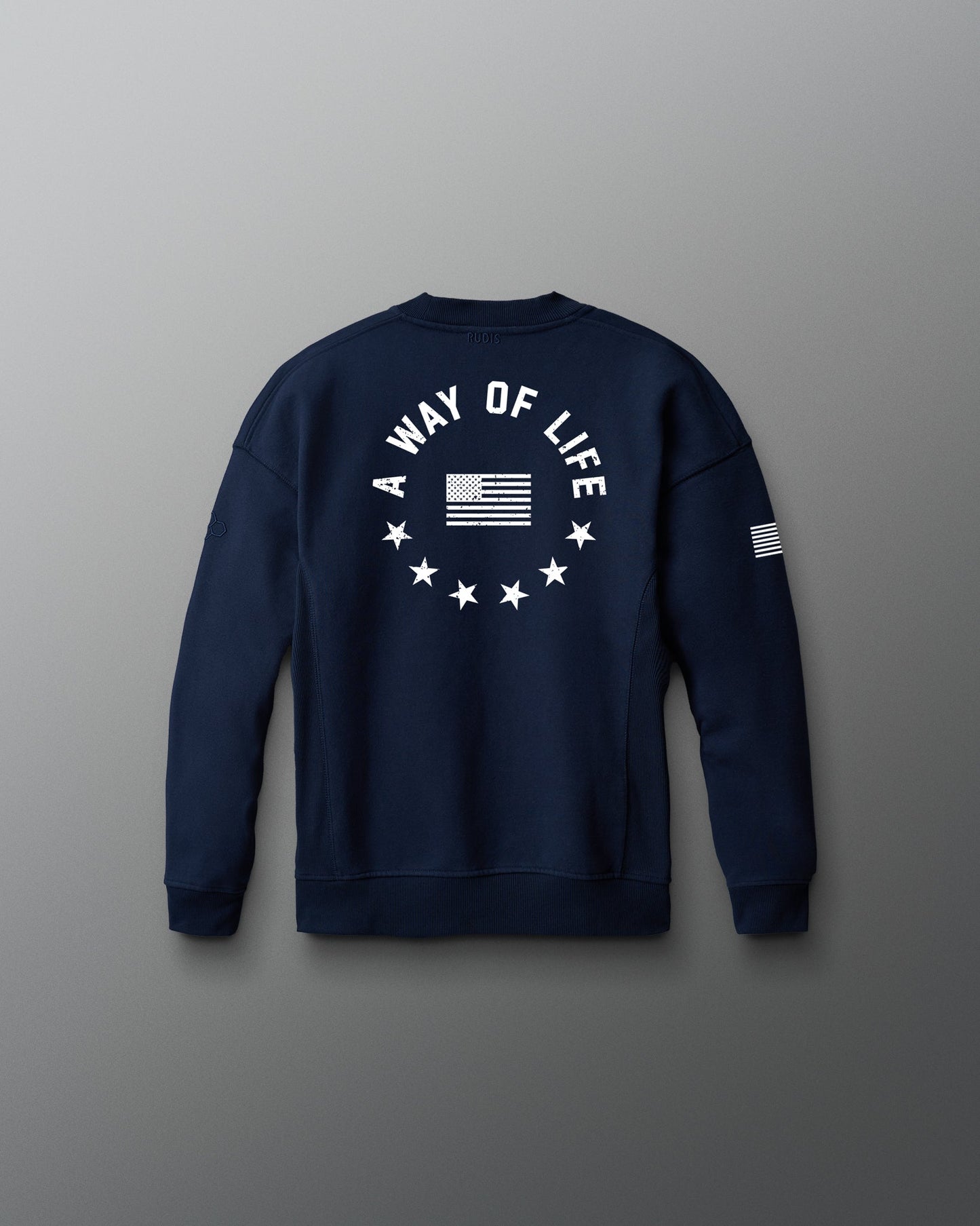 RUDIS United States Vintage Youth Titan Heavyweight Crewneck