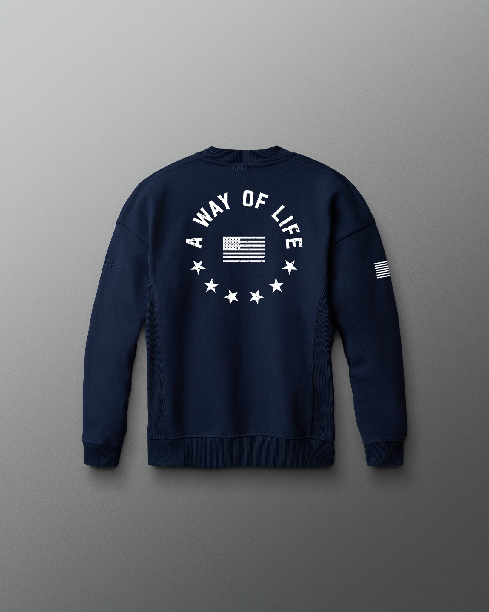 RUDIS United States Vintage Youth Titan Heavyweight Crewneck