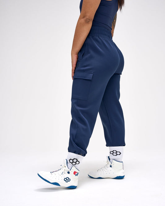 RUDIS RUDIS COOL-FEEL Women's Joggers - Conquer Your Workout in Navy