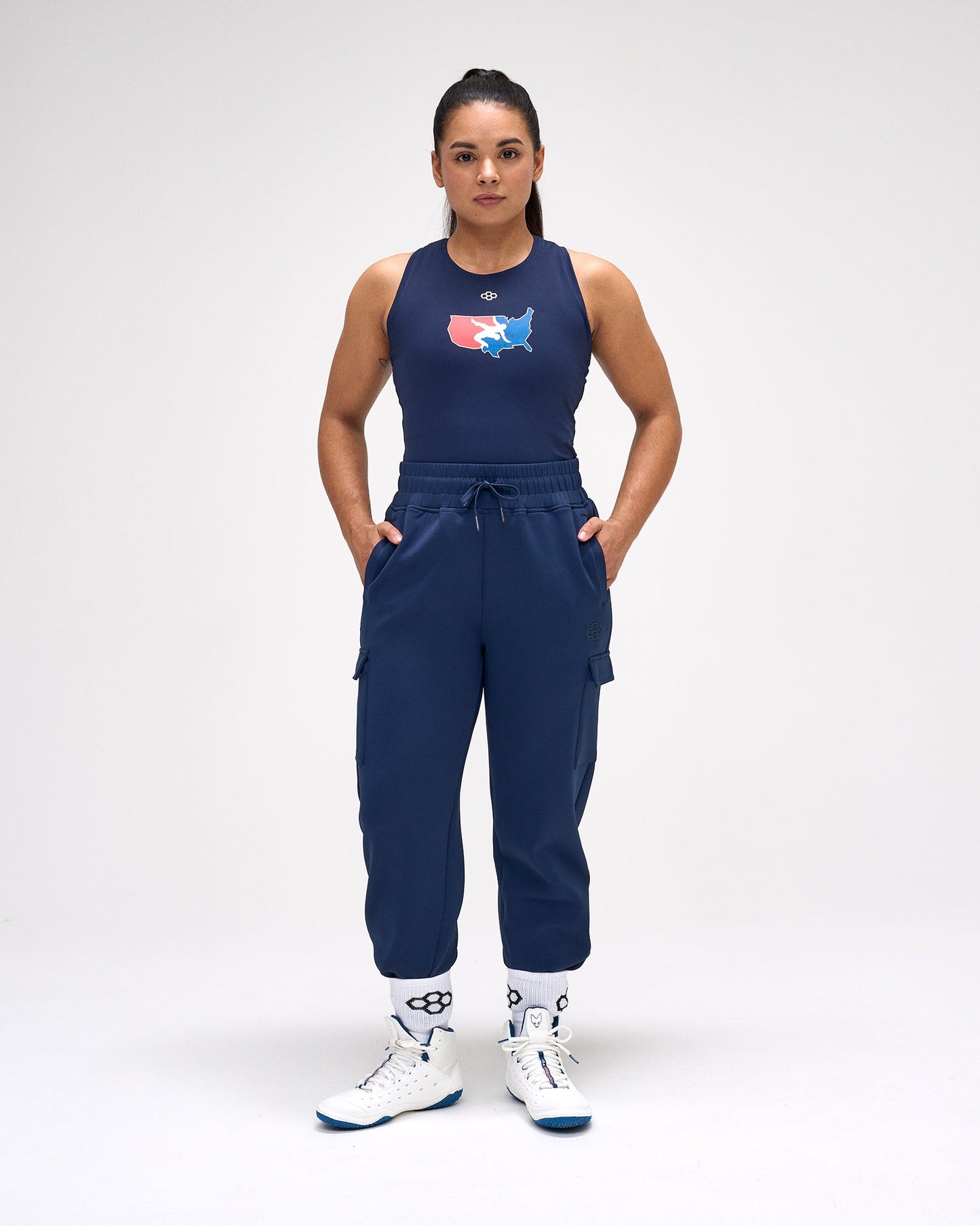 RUDIS RUDIS COOL-FEEL Women's Joggers - Conquer Your Workout in Navy