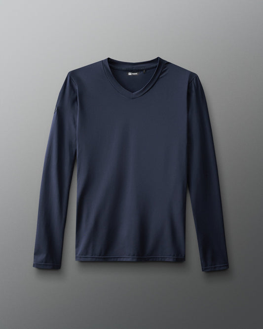 RUDIS RUDIS Performance Women's V-Neck Long Sleeve - Navy