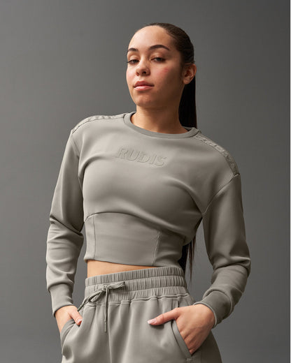 RUDIS RUDIS COOL-FEEL Women's Fitted Crew - Conquer the Mat with Comfort