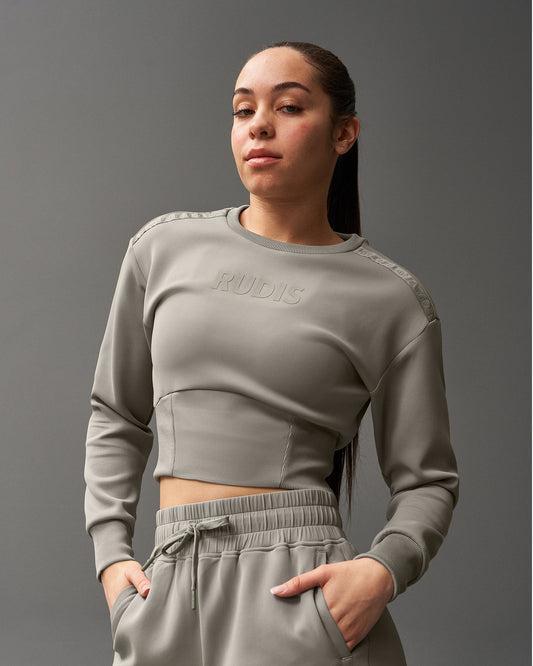 RUDIS RUDIS COOL-FEEL Women's Fitted Crew - Conquer the Mat with Comfort