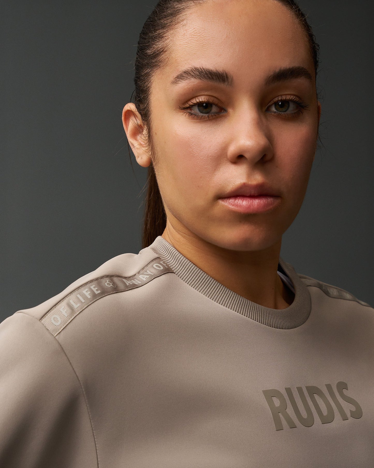 RUDIS RUDIS COOL-FEEL Women's Fitted Crew - Conquer the Mat with Comfort