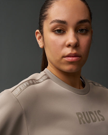 RUDIS RUDIS COOL-FEEL Women's Fitted Crew - Conquer the Mat with Comfort