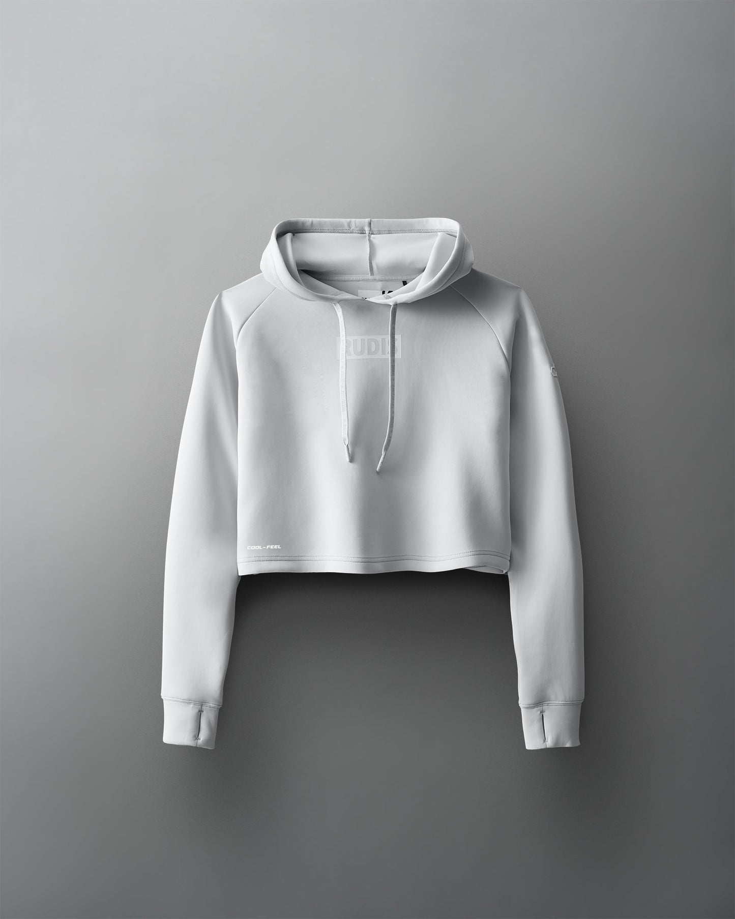 RUDIS RUDIS COOL-FEEL Women's Crop Hoodie - Dominate Your Post-Workout Look