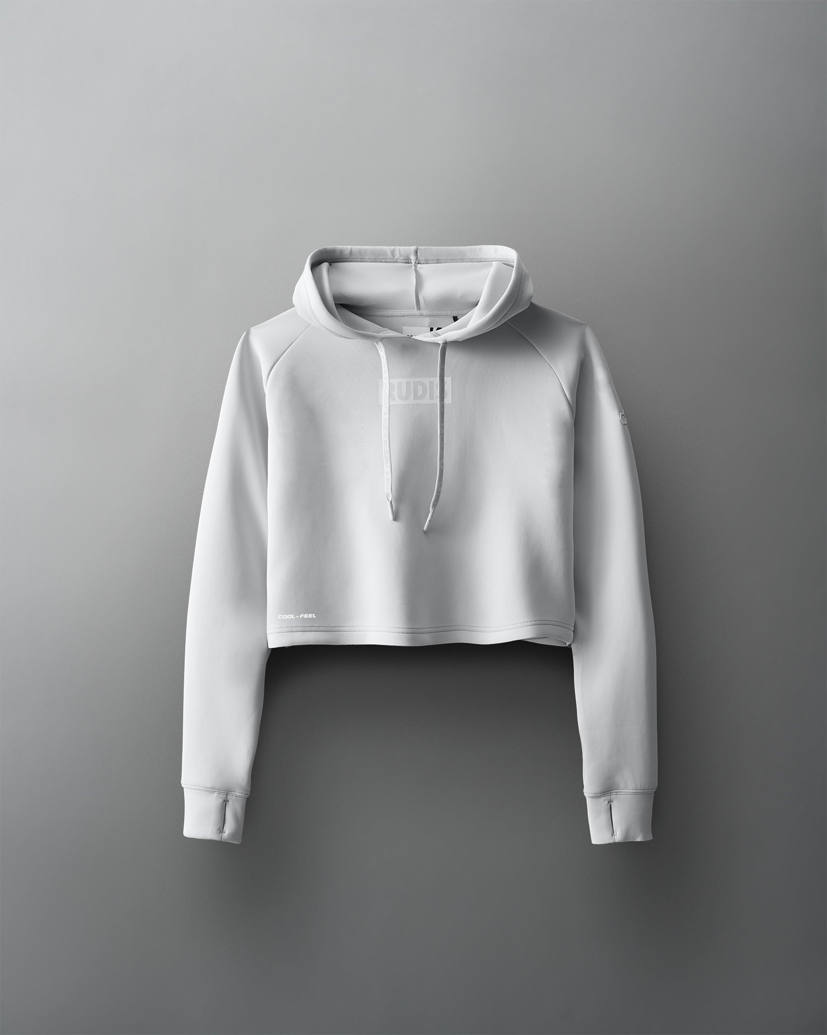 RUDIS RUDIS COOL-FEEL Women's Crop Hoodie - Dominate Your Post-Workout Look