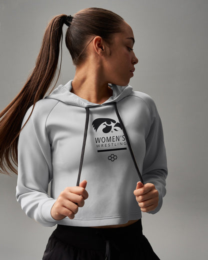 RUDIS RUDIS IOWA COOL-FEEL Women's Crop Hoodie - Embrace Your Next Challenge