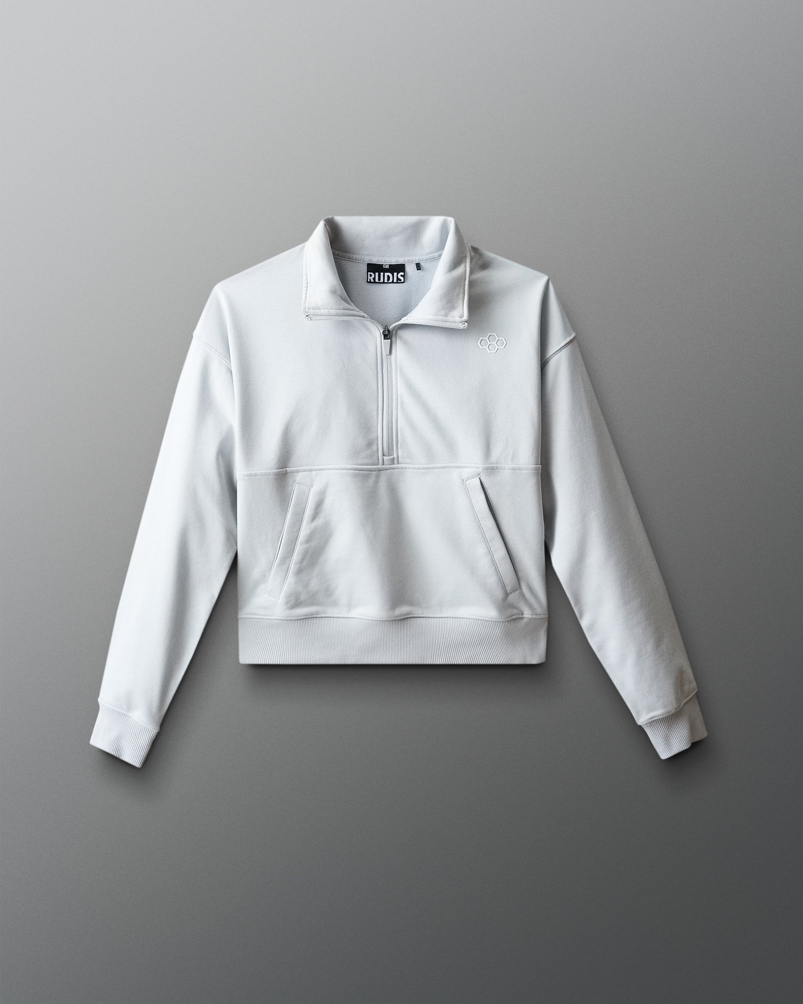RUDIS Women's Luxe Terry 1/4 Zip - Lunar