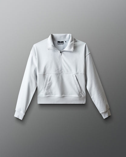 RUDIS Women's Luxe Terry 1/4 Zip - Lunar