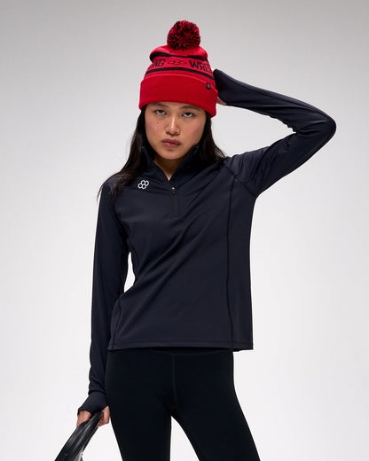 RUDIS Women's Victory 1/4 Zip - Black