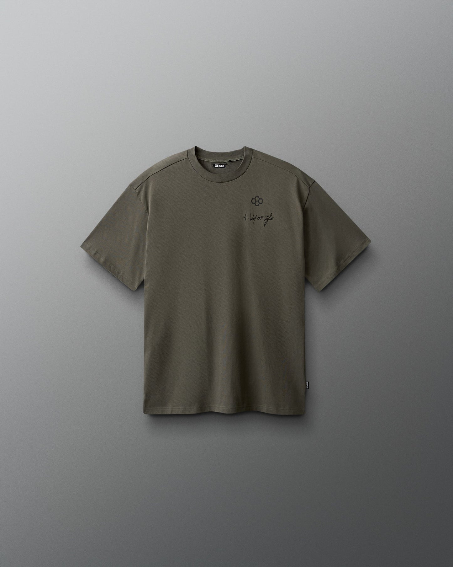 RUDIS RUDIS Script Youth Drop Shoulder T-Shirt