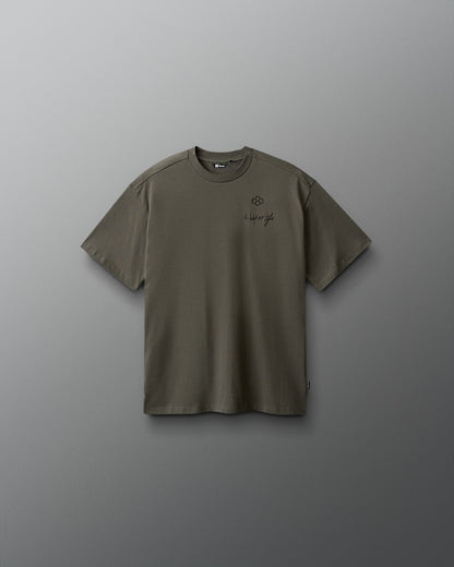RUDIS RUDIS Script Youth Drop Shoulder T-Shirt