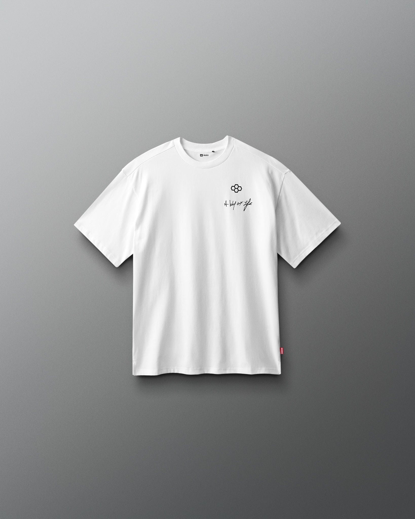 RUDIS RUDIS Script Youth Drop Shoulder T-Shirt