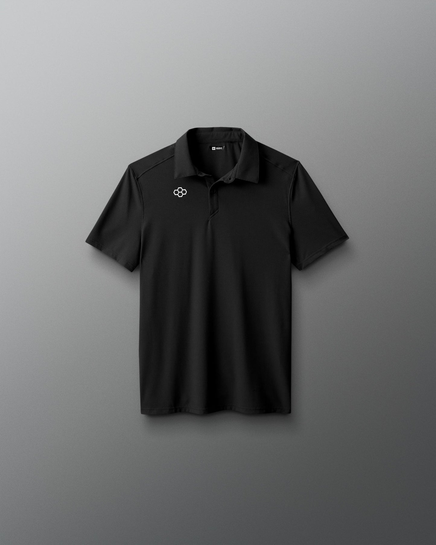 RUDIS RUDIS Go-To Hex Youth Polo - Black