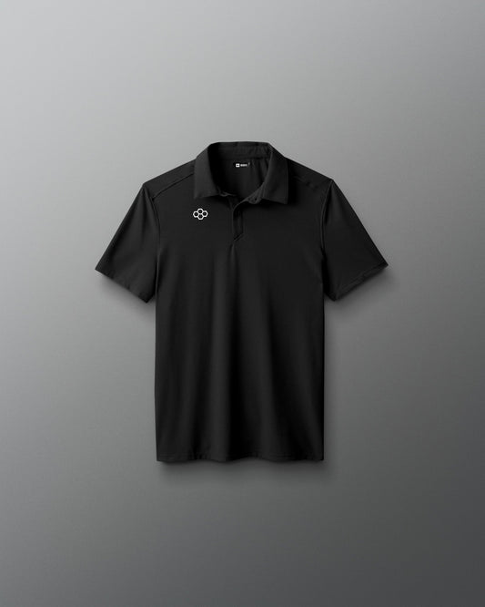 RUDIS RUDIS Go-To Hex Youth Polo - Black