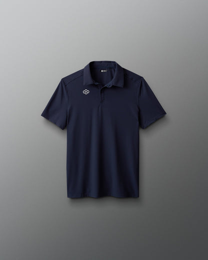 RUDIS RUDIS Go-To Hex Youth Polo - Navy