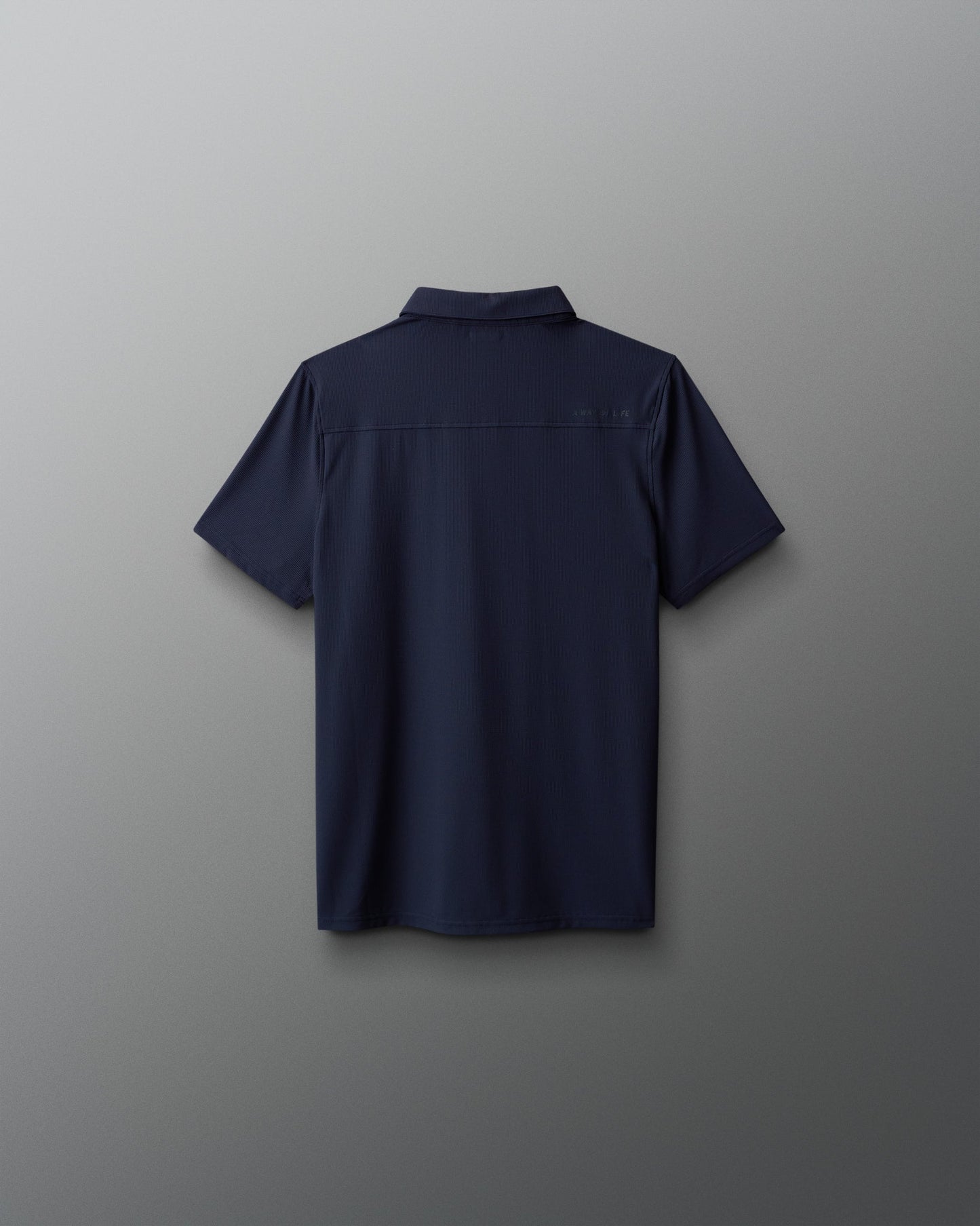 RUDIS RUDIS Go-To Hex Youth Polo - Navy