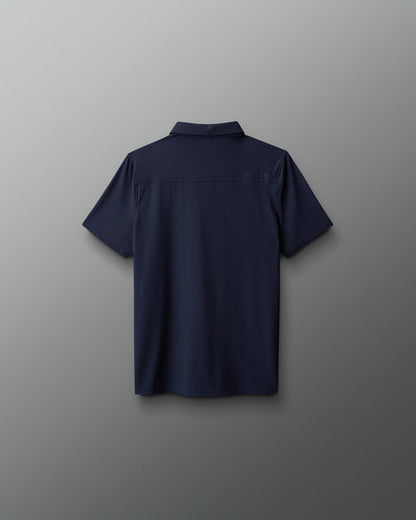 RUDIS RUDIS Go-To Hex Youth Polo - Navy