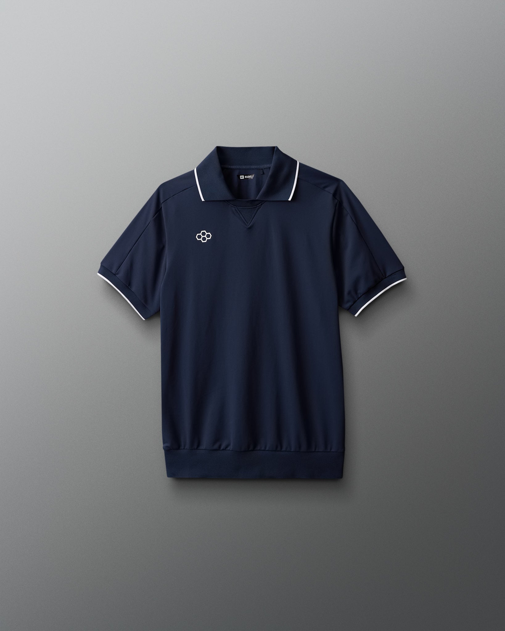 RUDIS RUDIS Chronicle Elite Youth Athletic Polo - Navy