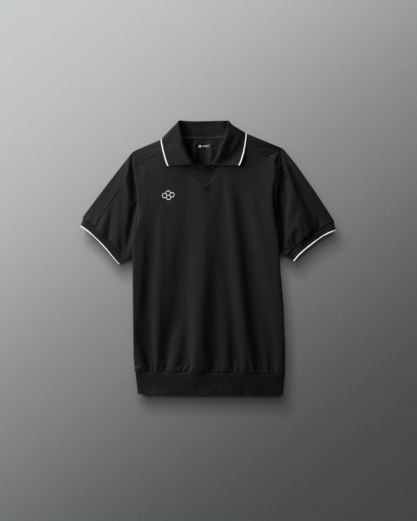 RUDIS RUDIS Chronicle Elite Youth Athletic Polo - Black