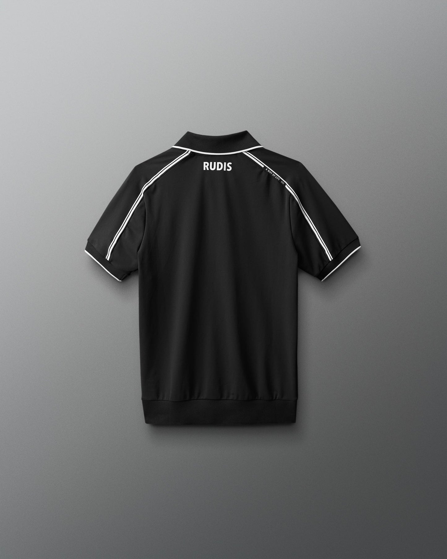 RUDIS RUDIS Chronicle Elite Youth Athletic Polo - Black