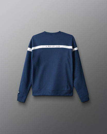 RUDIS RUDIS Youth Colorblock Crewneck - Navy